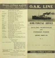 O.S.K. LINE KOBE-TSINGTAU SERVICE