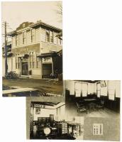 【絵葉書】大長郵便局 新築記念