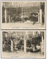 【絵葉書】明治天皇御大葬 轜車 御ひき牛