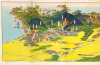 ［常光鳥瞰図］一畑薬師と出雲名所図絵