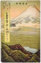 【鳥瞰図】富士登山と五湖めぐり