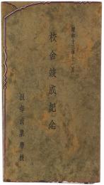 【絵葉書】浪華商業学校 校舎竣成記念