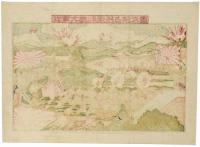 我軍大勝利遼陽占領之図