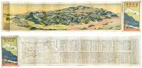 【初三郎鳥瞰図】高野電車沿線名所図絵