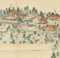 建勲神社移転并神苑予想之図（仮題）