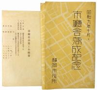 【絵葉書】静岡市役所 市庁舎落成記念