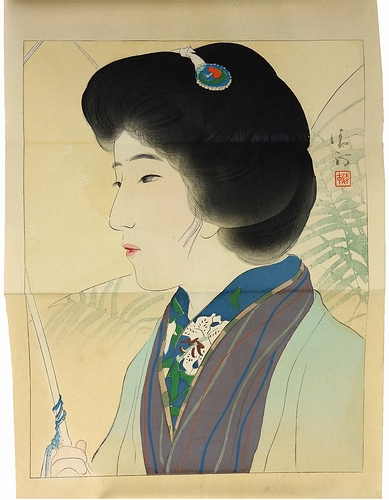 鏑木清方木版口絵❗️ 百合子 3冊揃