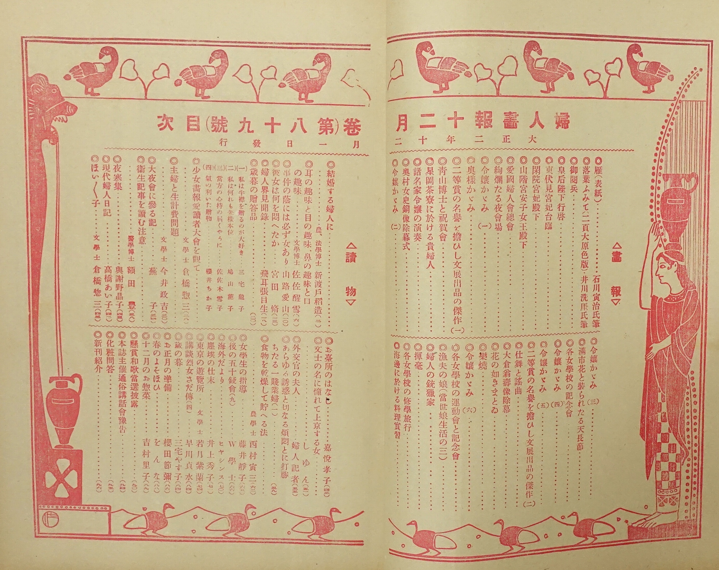古書　婦人画報増刊　大正　東京遊覧書報　1910年4月