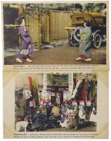 日本風俗年中行事 手彩色絵葉書