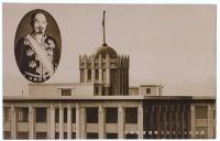 日本大学図書館 開館紀念絵葉書