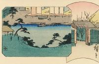 Pictures taken from paintings by Hiroshige, the Ukiyoye School