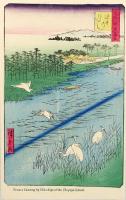 Pictures taken from paintings by Hiroshige, the Ukiyoye School