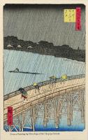 Pictures taken from paintings by Hiroshige, the Ukiyoye School