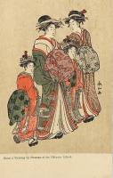 Pictures taken from paintings by Shuzan, the Ukiyoye School