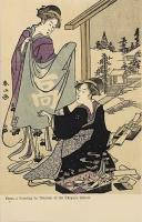 Pictures taken from paintings by Shuzan, the Ukiyoye School