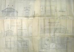 日原小林区署庁舎 建築図面一括
