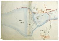 厨神社境内外見取図ほか絵図5枚