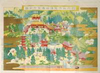 羽前庄内 善宝寺全図