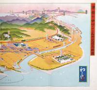 ［初三郎鳥瞰図］津市