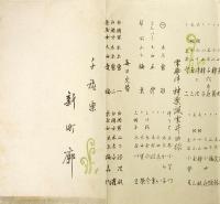 新町演舞場新築記念 演芸会番組
