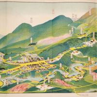 【鳥瞰図】那須温泉
