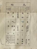 樺太哥爾薩古夫市街区画地連絡地図