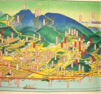 【初三郎鳥瞰図】別府温泉・地獄めぐり