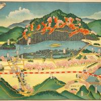 秩父ながとろ遊園地図絵