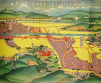 【鳥瞰図】信州ノ別天地 浅間温泉案内