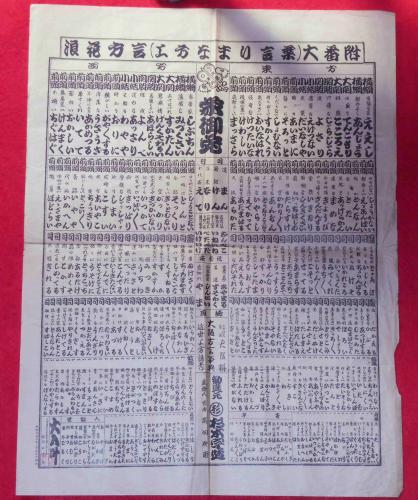 浪花方言大番付 上方なまり言葉 2種 / 古本、中古本、古書籍の