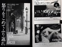 怒りをこめてふり返れ　文学座公演パンフ・1079年　京都労演の半券付