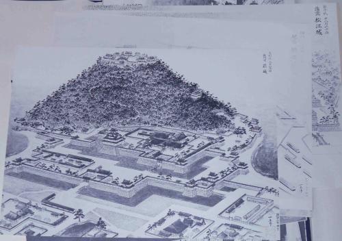日本城郭鳥瞰図集 全80葉揃(萩原信一・原画⁄井上宗和・監修⁄江崎 日本