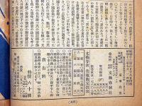 文芸春秋　昭和12年7月号　近衛内閣は何を為すべきか・軍部を利用する資本家達・猟奇の穴・最終に汽車時刻表・ほか