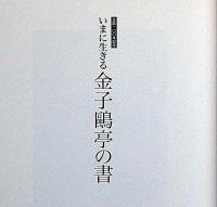 いまに生きる 金子鴎亭の書　生誕１００年記念　美術展図録