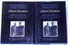 英文 アルバート・アインシュタイン論文集(The Collected Papers of Albert Einstein) Vol.8-A・B ベルリン時代書簡集(The Berlin Years:Correspondence) 1914～1918　二冊
