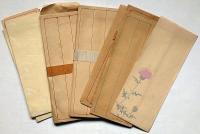 舞妓・紅葉・梅・ほか絵入木版封筒　100枚以上　戦前・未使用
