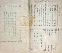 川柳雑誌　青柳　第1巻3号・2巻10号・11号・3巻1号・3号　不揃5冊（明治42年11月～明治44年3月）　岐阜県発行川柳雑誌