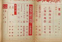 文藝　第5巻第6号　昭和12年6月　萩原朔太郎・井伏鱒二・中條百合子・小林秀雄・堀辰雄・日夏耿之介・丹羽文雄ほか