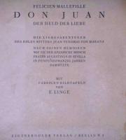 DON JUAN der held derliebe　ドン・ファン畫集 