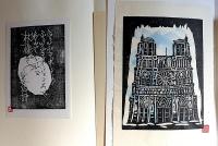 北川太一・版画集1994　限定150部・版画38点＋着彩手刷1点・献呈署名入（高村光太郎の研究家）