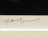 斎藤カオル銅版画　「源氏物語・第七巻・夕霧」限定85部　サイン入