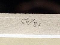 斎藤カオル銅版画　「源氏物語・第七巻・夕霧」限定85部　サイン入