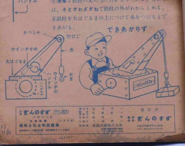 理科と社会科図鑑集 漁山村冬のくらしきじゅうきのはなし 昭和28年2月 銀の鈴附録 米重忠一 編 斜陽館 古本 中古本 古書籍の通販は 日本の古本屋 日本の古本屋
