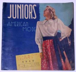 ジュニアーズ　アメリカンモード　1949年　冬から春へのニュースタイル