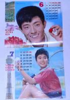明星付録　６４・ヤング８カラーカレダー/６６・おしゃれカレンダー　２点