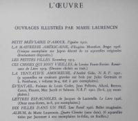 MARIE LAURENCIN　マリーローランサン画集