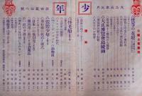 少年　大正3年3月号　口絵・渡部審也画・大正博覧会鳥瞰図