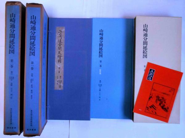 山崎通分間延絵図 全2冊 五街道分間延絵図(東京国立博物館所蔵