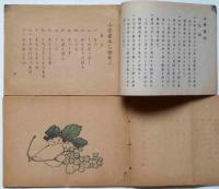 小学画本　甲種後編巻６・乙種巻２　2冊　川端玉章画