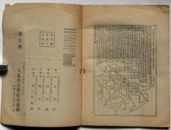 時計並蓄音機学理技術講義録 全6冊揃 (辻万平) / 古本、中古本、古書籍 